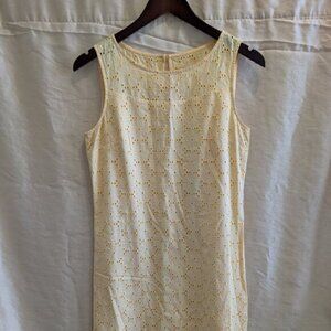 White House Black Market Vintage-Inspired Eyelet Lace Dress, SIZE 6
